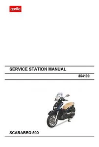 Aprilia Service Workshop Manual 2006 SCARABEO 500 - Picture 1 of 12
