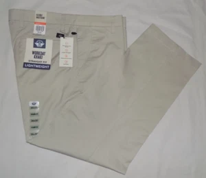 DOCKERS Men's Workday Khaki Lightweight Straight Fit Pants Beige 36X30 New - Picture 1 of 10