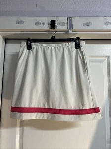 Nike Golf Womens Skirt Size XS White Dri Fit Athleisure Skort Knit Stretch - Picture 1 of 8
