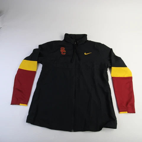 USC Trojans Nike Dri-Fit Jacket Men's Black/Cardinal Used Cover