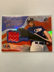 A22,611 - 2004 SP Prospects National Honors USA Jersey #TT Troy Tulowitzki