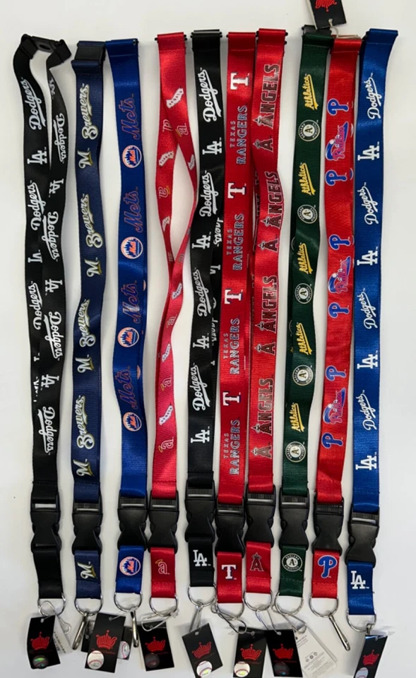 MLB Baseball Lanyard with Detachable Keychain - Image 1 of 1