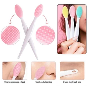 Facial Cleansing Blackhead Remove Nose Clean Brush Lip Exfoliating Face Scrub ๐ - Picture 1 of 18