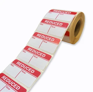 51 x 24 mm ridotto - era/ora etichette/adesivi al dettaglio - negozi, vendita commercianti - Foto 1 di 2