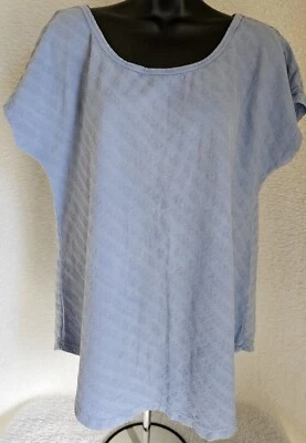 Route 66 Womens Shirt Top Blouse Size XL X Large Blue - Image 1 of 4