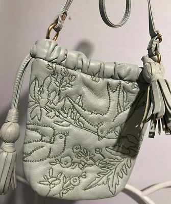 Isabella Fiore LOVE DOVE CELL PHONE CASE Stitch MG FLOWERS Hobo MG CROSSBODY Bag - Image 1 of 4