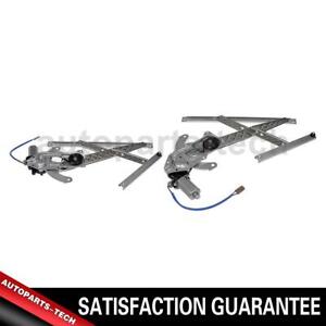 2x Dorman Front Power Window Motor and Regulator Assembly For 2001 Ford F-150