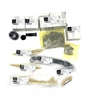 Kit de cadena de distribución para motor Mercedes Benz W203 W164 R171 R230 E350 M272 V6 OEM Foto 1 de 2