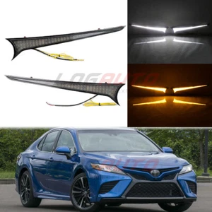 For Toyota Camry SE XSE 2018-2023 LED Grille Lamp DRL Daytime Running Fog Light - Foto 1 di 9