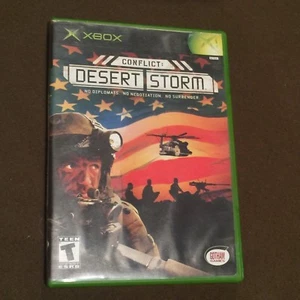 Original Microsoft XBox Videospiel Conflict Desert Storm Rated T - Bild 1 von 3
