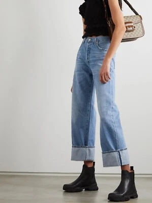 Gucci Leon Black Leather Chelsea Boots Size 38 - Image 1 of 4