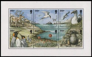 Georgia del Sur 1998 - Mi-Nr. 264-269 ** - MNH - Arco Pequeño - Pájaros / Pájaros - Imagen 1 de 1