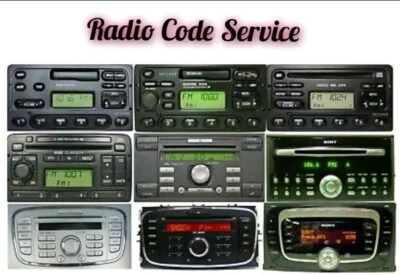 FORD M SERIES & V SERIES FORD RADIO STEREO CODE UNLOCK SERVICE FOCUS MONDEO FIESTA TRANSIT M & V SERIAL