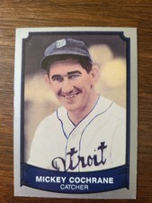 1989 Pacific Baseball Legends 2nd Series - #151 Mickey Cochrane