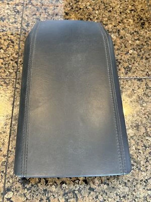 Mercedes-Benz C215 AMG CL55 2000-06 consola central cuero reposabrazos negro Foto 1 de 4