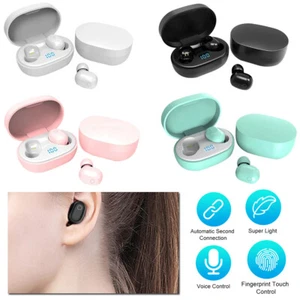 Prawdziwe bezprzewodowe słuchawki douszne Bluetooth 5.0 słuchawki do biegania na świeżym powietrzu siłownia trening - Zdjęcie 1 z 12