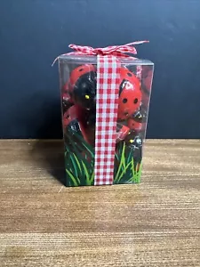 Ladybug Floating Candles 18 Unscented Mix Large And Small Crate & Barrel - Picture 1 of 6