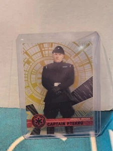 2017 Topps Star Wars High-Tek #103 Captain Pterro Gold Rainbow Foid 23/50 - Picture 1 of 2