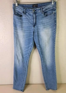 Abercrombie Fitch Harper Low Rise Super Skinny jeans womens Size 30/10R Blue - Picture 1 of 13