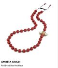 Amrita Singh Red Bead Bee Necklace