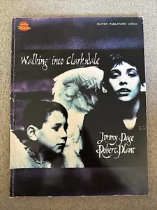 Robert Plant Jimmy Page Walking Into Clarksdale Guitar Tab Music Book Vintage - Picture 1 of 5