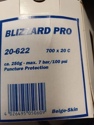 Copertoncino bici corsa Schwalbe Blizzard Pro 700x20C nero para vintage ca 250g - Immagine 1 di 4