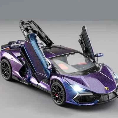1:32 Revuelto Alloy Sports Car Model Diecast Toy Car Vehicles Model Sound Light - Image 1 of 4