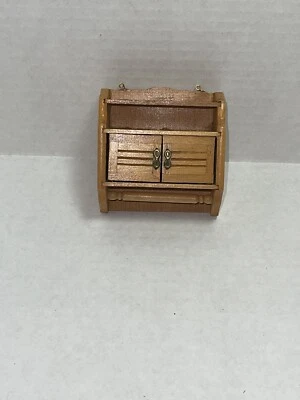 Mueble de pared vintage de madera concord miniaturas casa de muñecas nuevo en stock Foto 1 de 4