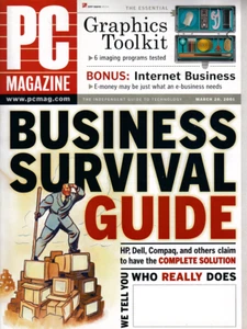 Vintage PC Magazine March 2001 Business Survival Guide - Imagen 1 de 2