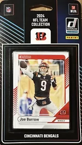 Cincinnati Bengals 2024 Donruss Factory Team Set Joe Burrow Chase 3 Rookie Cards - Picture 1 of 6