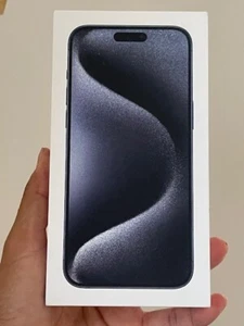 iPhone 15 Pro Max 256GB Black Titanium Unlocked Dual Physical Sim 100% BH Sealed - Afbeelding 1 van 3
