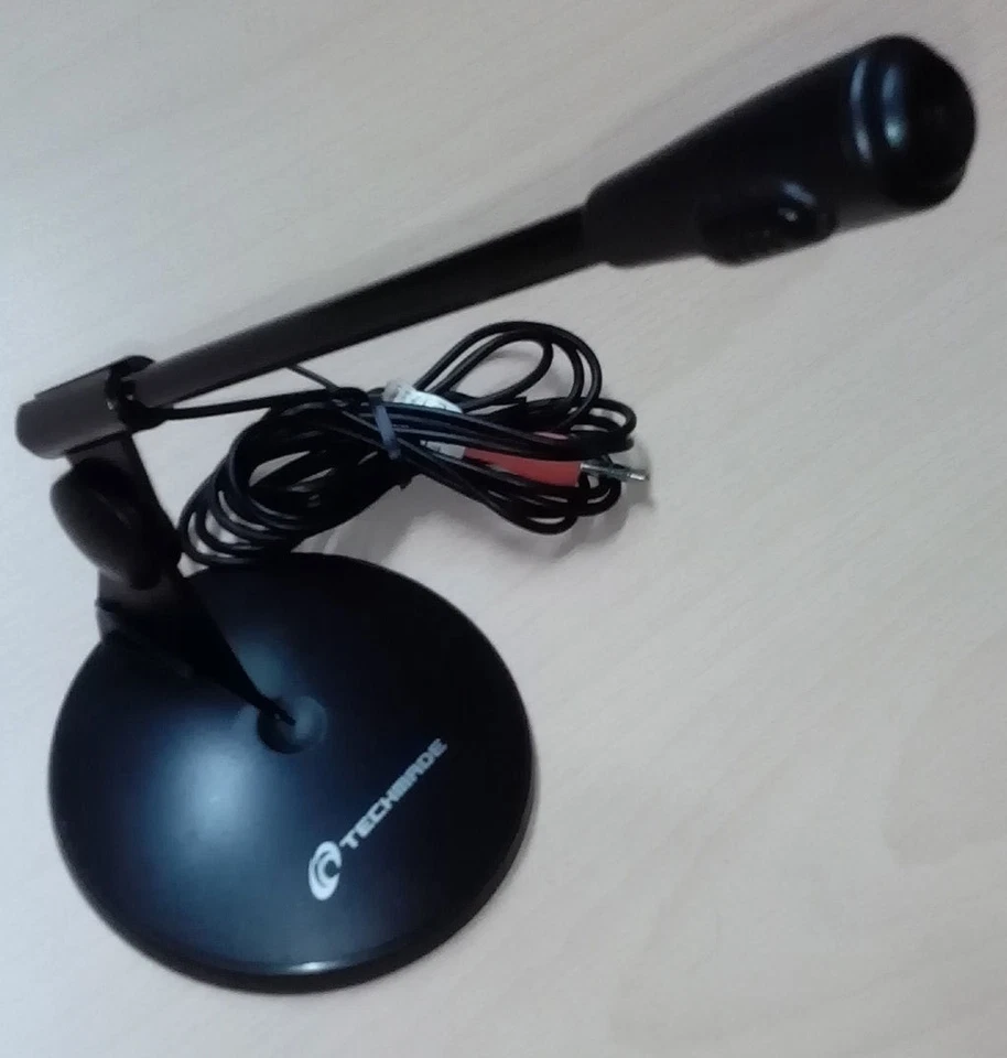 MICROFONO DA TAVOLO JACK 3.5 REGOLABILE PER NOTEBOOK PC   - Immagine 1 di 1