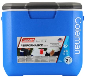 Coleman Performance Cooler 30 Qt 28 Liter Kühlbox blau 3000002001 - Bild 1 von 1