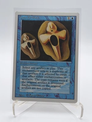 COPY ARTIFACT 1994 REVISED EDITION magic: the gathering "never played" VINTAGE - Image 1 of 3