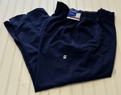 Pantalón Scrubstar Para Mujer 2XL Antimicrobiano Premium Azul Índigo Pierna Recta Nuevo con Etiquetas Foto 1 de 4