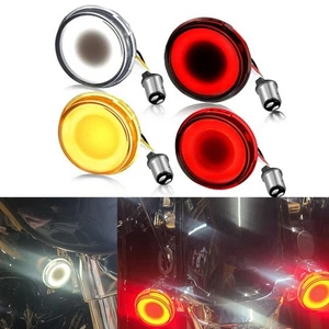 Luces LED traseras intermitentes delanteras para Harley Davidson Touring Road Glide 1157 - Imagen 1 de 16