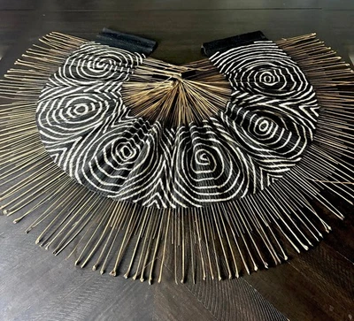 Handmade African Mudcloth Table Runner: Boho Home Decor - Image 1 of 4