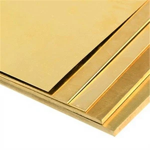 BRASS SHEET / PLATE ALLOY 260 3/32" (.093") x 6" x 8" - Picture 1 of 3