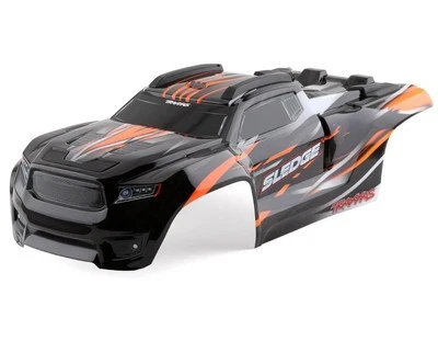 Traxxas Sledge Body Orange Assembled with body support/mounts) 9511T New!! - Image 1 of 2