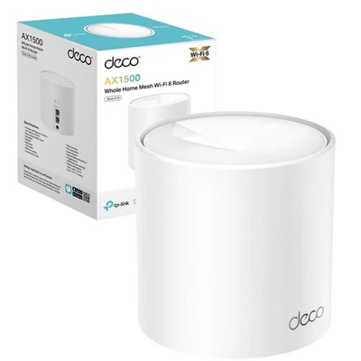 TP-Link Deco X10 Router WiFi 6 AX1500Mbps WiFi Router, Mesh WiFi 6 System, WiFi  - Image 1 of 4