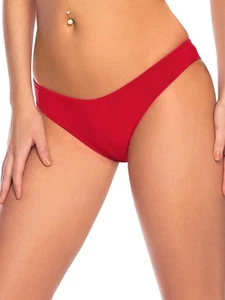 Bikinihose, sexy, frech, brasilianisch, Cut Low Rise High Tanga, rot, Small - Bild 1 von 7