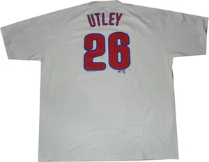 Philadelphia Phillies Chase Utley Throwback Majestic New NEW TAGS Oversized 2XL - Picture 1 of 4