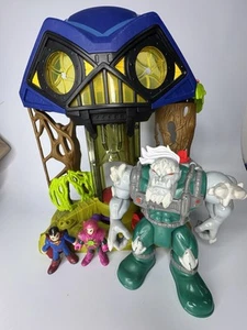 Fisher Price Imaginext Dc Super Friends Hall Of Doom Lex Superman Doomsday - Picture 1 of 5
