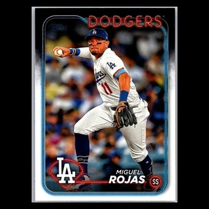 2024 Topps Series 2 - #389 Miguel Rojas - Los Angeles Dodgers - Picture 1 of 2