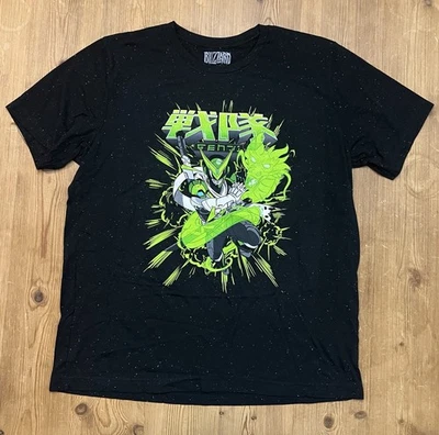 Camiseta Overwatch Sentai Genji Negra Moteada Talla L Blizzard Ent 2021 Nueva Sin Etiquetas Foto 1 de 4