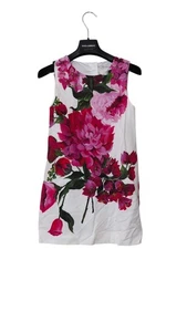 Dolce & Gabbana Designer White Floral Girls Dress 7/8 Special Event - Picture 1 of 12