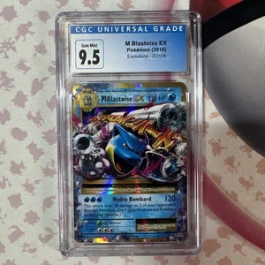CGC 9,5-10 M Blastoise EX 22/108 Evolutions Holo - Bild 1 von 10
