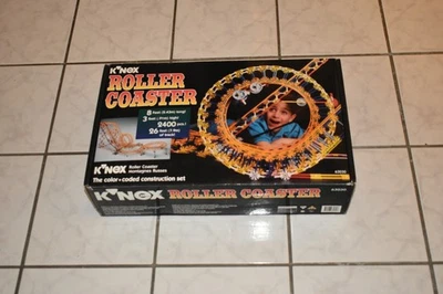 K'NEX Sealed Roller Coaster Open Box Model Number 63030 Vintage 1995 Set Knex - Image 1 of 4