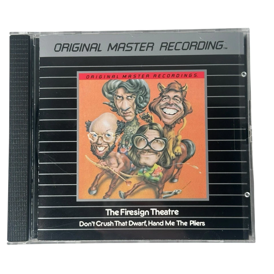 THE FIRESIGN THEATER Don't Crush That Dwarf MFSL ORIGINAL MASTER NEW MINT CD Foto 1 de 4