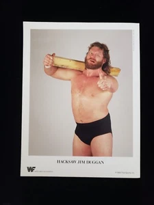 1988 Titan Sports WWF Hacksaw Jim Duggan Wrestling 8.5x10.5 photo photograph - Picture 1 of 7